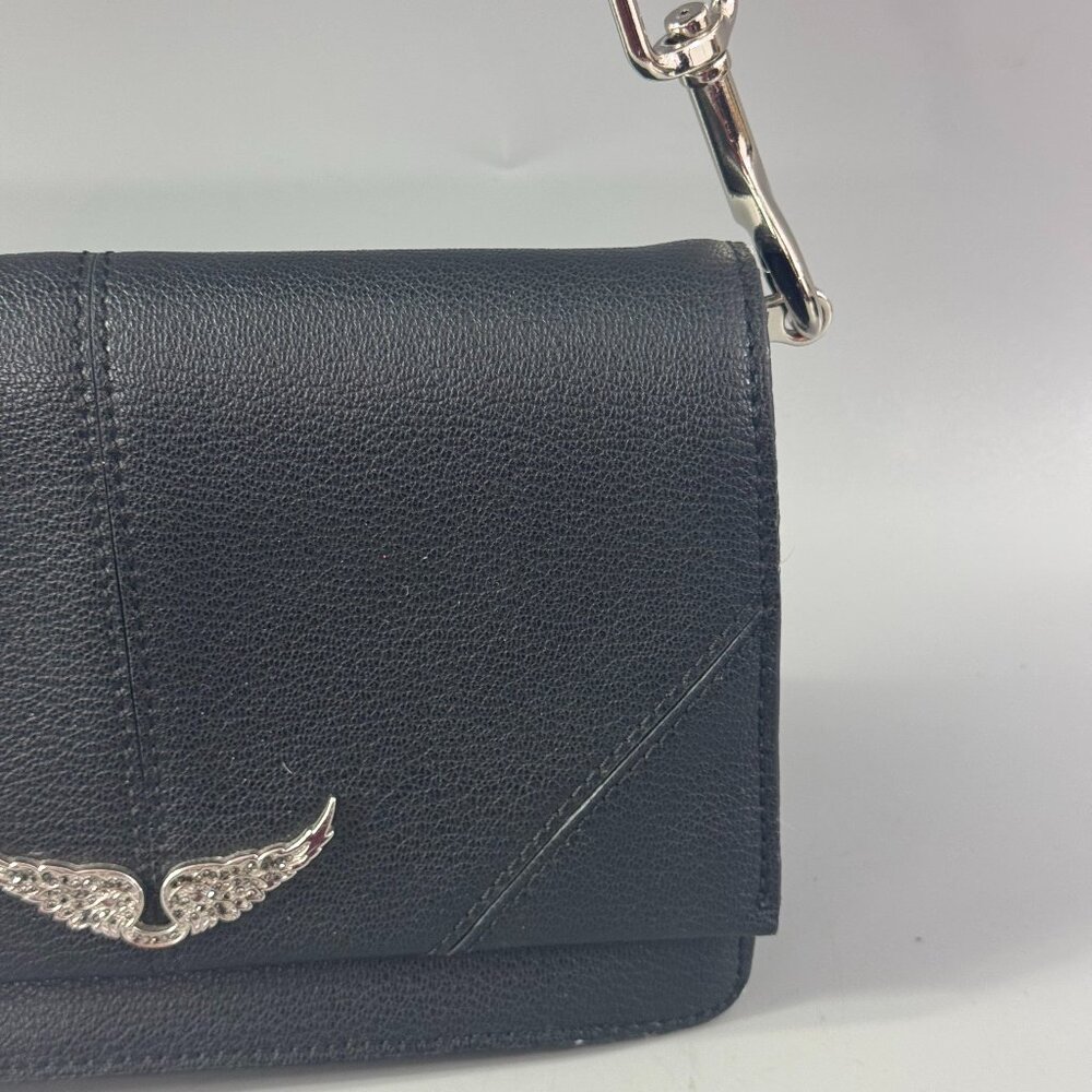 Zadig & Voltaire Black Leather Crossbody Bag - Picture 3 of 16